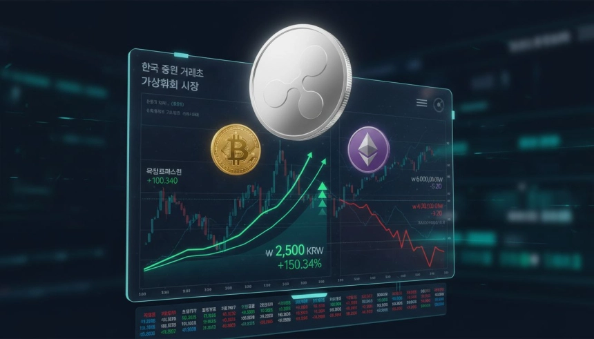 XRP, 2025년 업비트 거래량 1위…비트코인·이더리움 제쳐