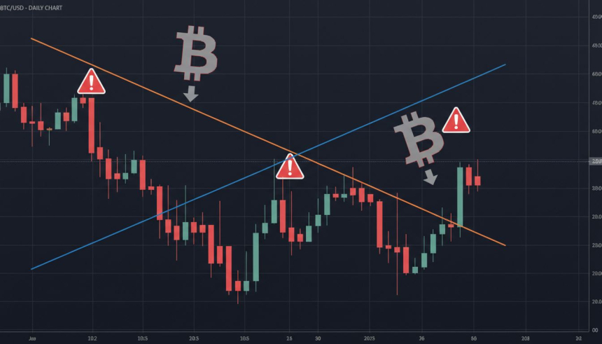  비트코인 '데드크로스' 발생… 기술적 약세에 최대 70% 조정 경고