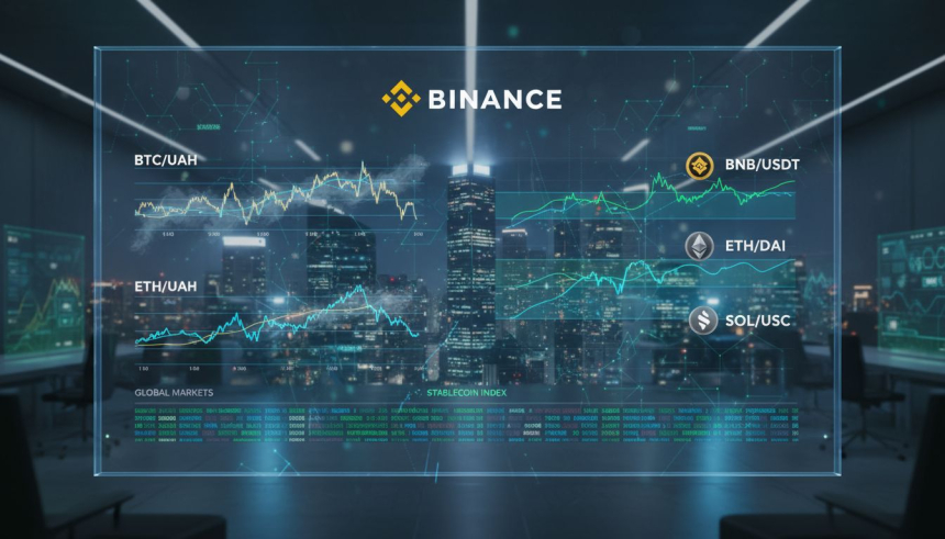  바이낸스, 비트코인-우크라이나 통화 거래쌍 중단…스테이블코인 신규 페어도 상장