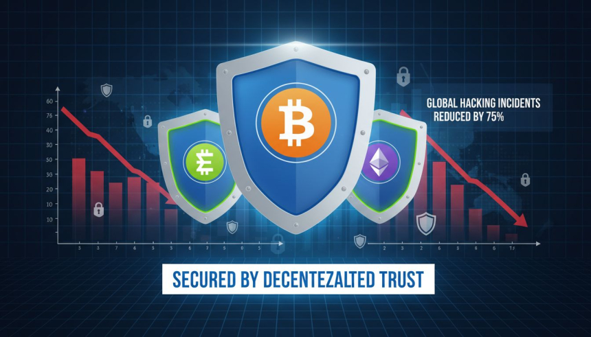 암호화폐 해킹 피해 60% 급감…12월 손실 7,600만 달러로 '연중 최저'