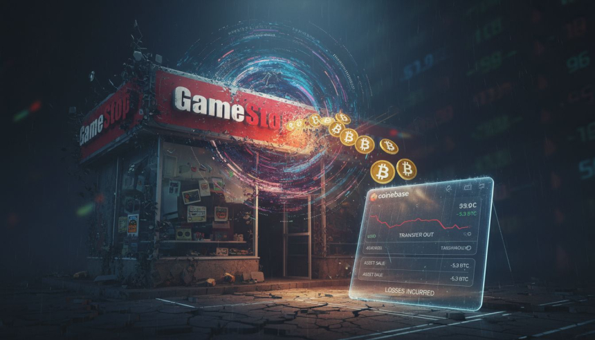  게임스톱, 비트코인($BTC) 전량 이체…7,600만 달러 손실 현실화 주목