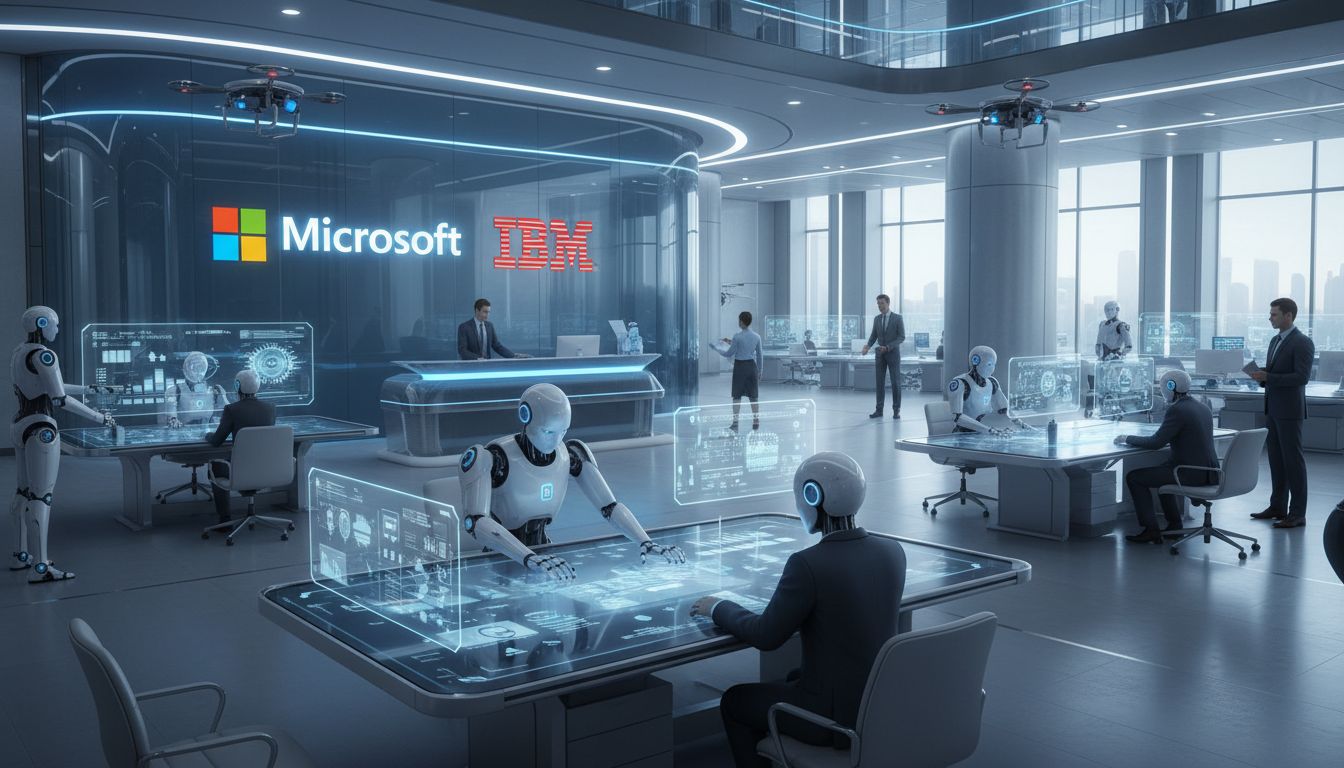마이크로소프트·IBM, 차세대 '에이전틱 AI'로 로봇·기업 자동화 본격 확대