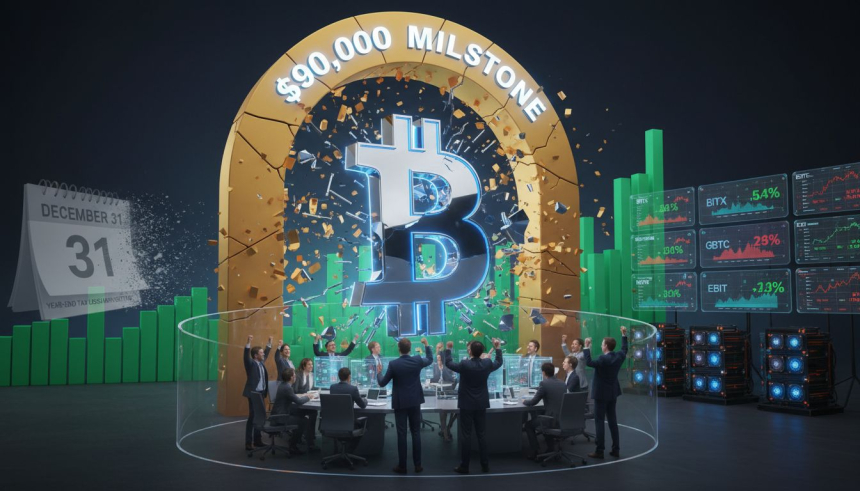  비트코인 9만 달러 돌파…스트레티지 매수·세금 손절 종료가 반전 신호 만들었다