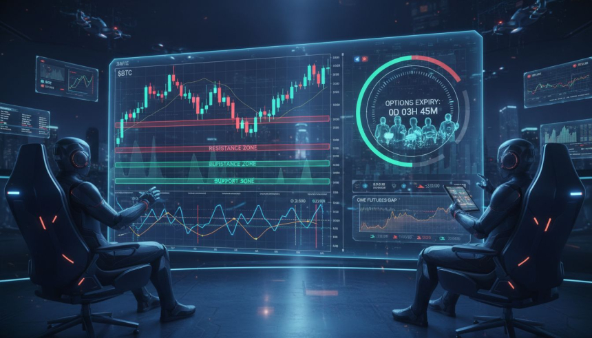  비트코인($BTC) 10만 달러 문턱 갇힌 이유…시장 '기계적 억제' 상태 분석