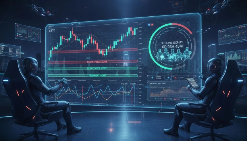 비트코인($BTC) 10만 달러 문턱 갇힌 이유…시장 '기계적 억제' 상태 분석
