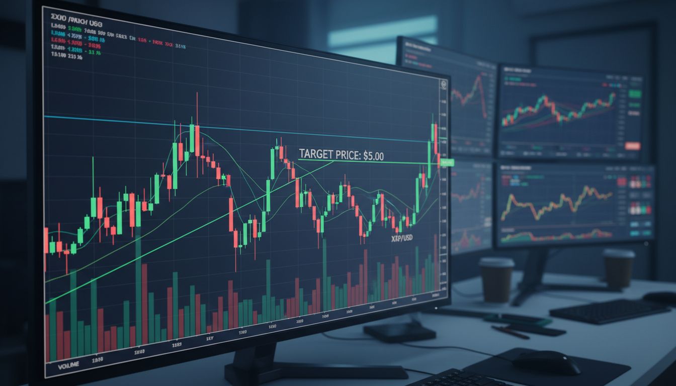 XRP, 컵앤핸들 패턴 완성 시 5달러 돌파 가능성…3.65달러 재도전 분수령