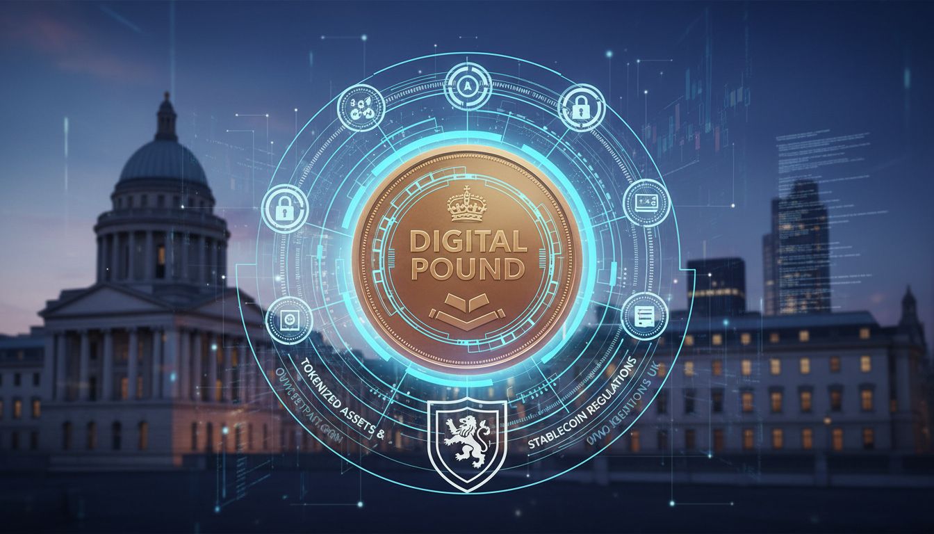 2만 파운드 보유 한도… 英, '시스템적 스테이블코인' 제도화 착수