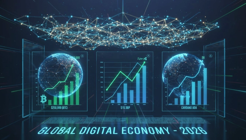 AI가 본 2026 암호화폐 판도…비트코인 5억원·리플 1만 원 전망