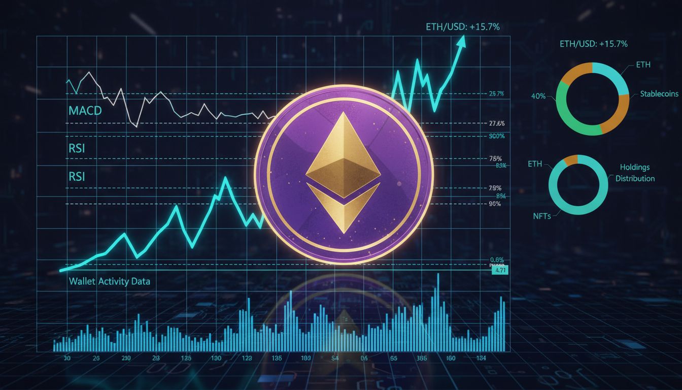 이더리움($ETH), 3,500달러 돌파 앞두고 긴장…활성 지갑 급증 속 상승세 지속 주목