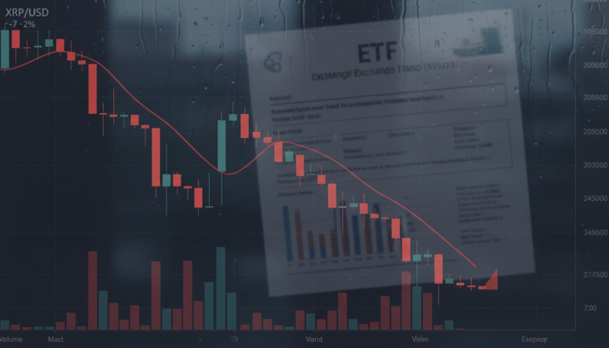 9,292만 달러 유출…XRP ETF, '최악의 하루'에 3개월 최저가 추락