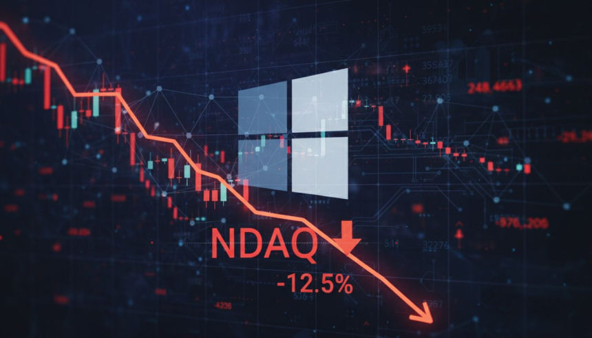  마이크로소프트 11% 급락… 나스닥 1.6% 하락 ‘팬데믹 이후 최대 충격’ / TokenPost.ai 