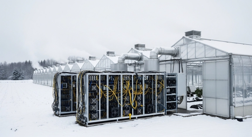 비트코인 채굴 폐열, 캐나다 온실 난방으로 재활용…에너지 효율 실험 본격화