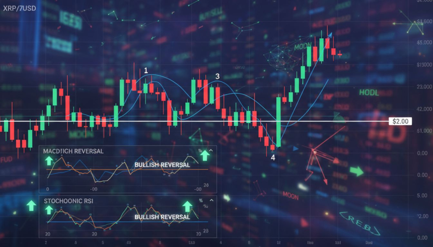  XRP 2달러 지지선 시험…‘엘리엇 4파’ 발동에 20달러 본격 조준