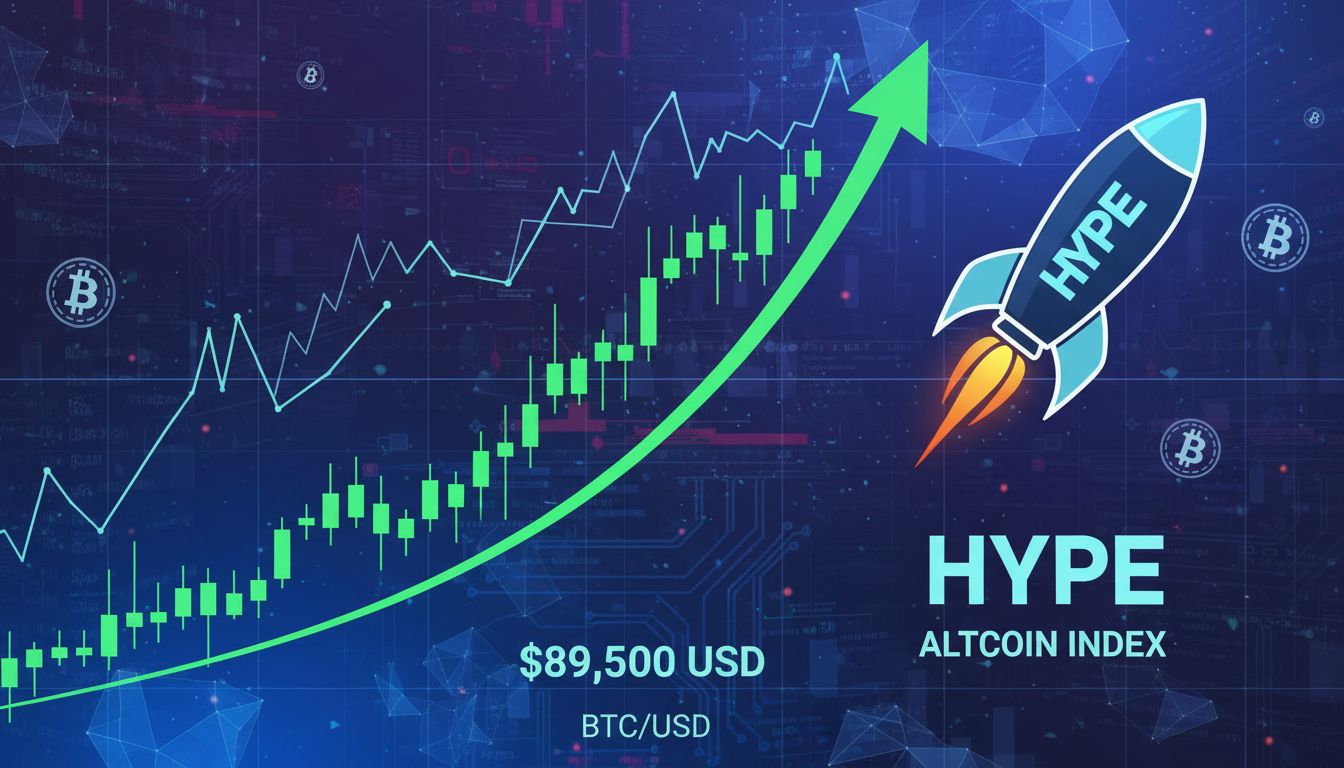 비트코인 8만 9천 달러 회복…하이퍼리퀴드 HYPE, 2개월 만에 최고가 경신