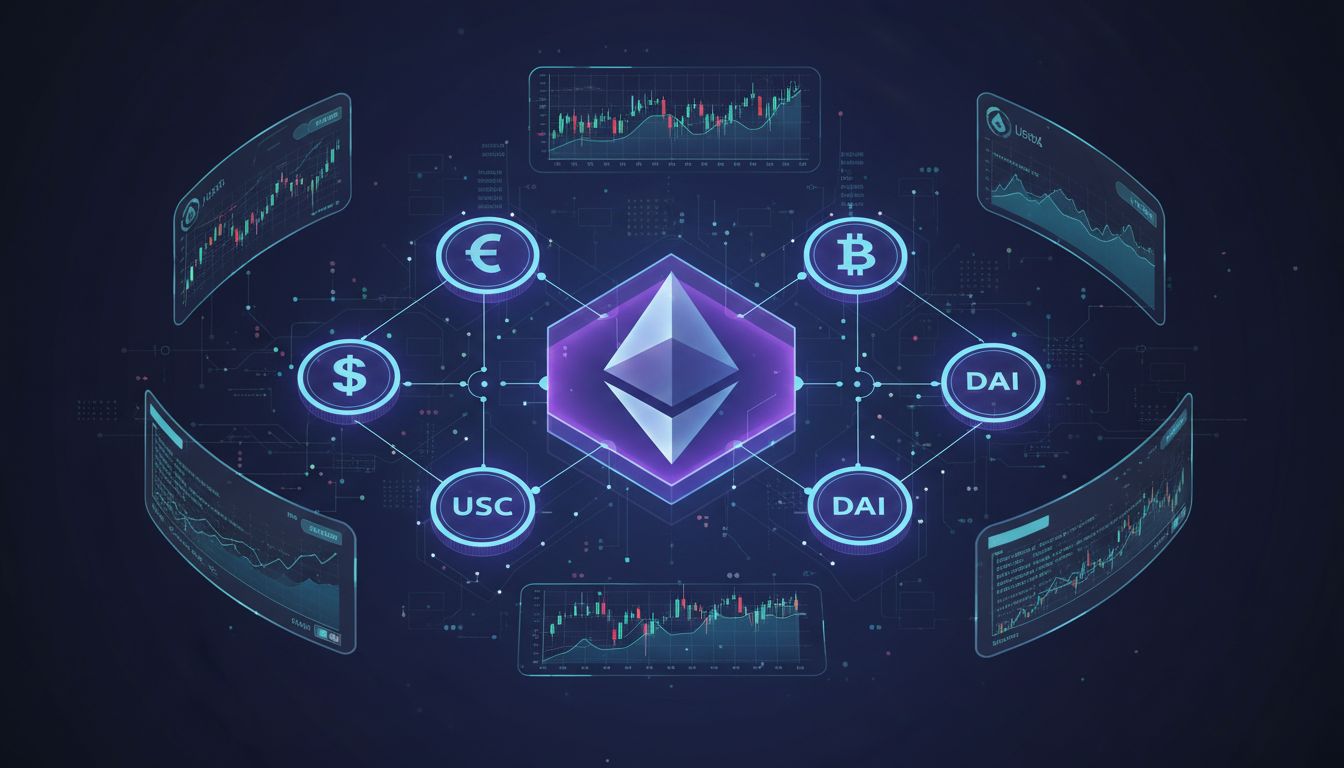 이더리움(ETH), 분기 스테이블코인 정산액 8조 달러 돌파…비자 결제망 압도