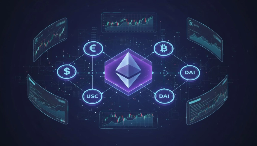 이더리움(ETH), 분기 스테이블코인 정산액 8조 달러 돌파…비자 결제망 압도
