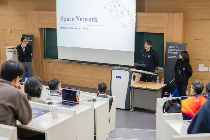 스페이스코인, KAIST에서 분산형 위성 인터넷 인프라 비전 공개