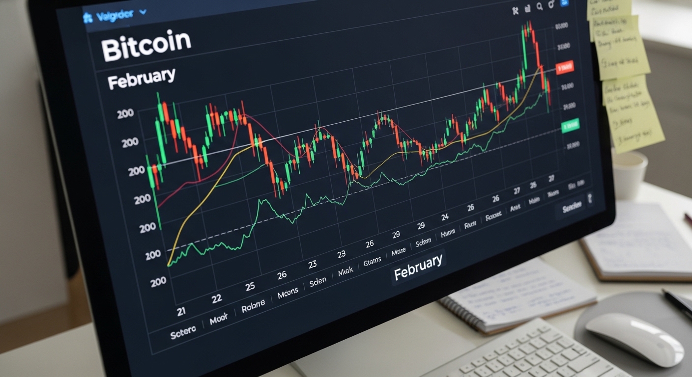 “2월, 비트코인($BTC) 반등 가능성 가장 크다”…7~21일 상승률 평균 7% 상회