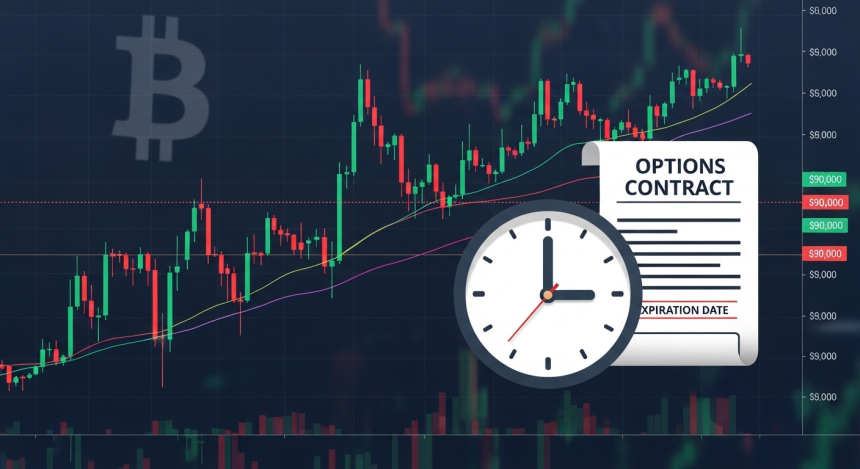  84억 달러 만기 D-3… 비트코인, '9만 달러 박스권' 탈출할까