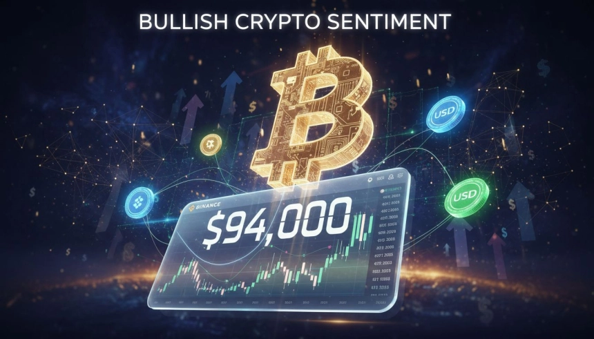 비트코인($BTC) 9만 4천 달러 돌파 시도…스테이블코인 비율은 강세장 초기와 유사