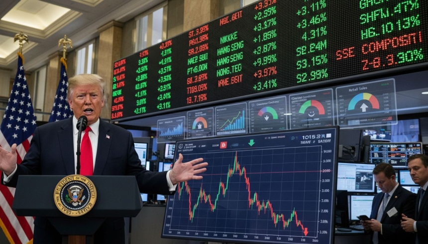  비트코인 $9만 붕괴…트럼프 관세 완화에 글로벌 증시 ‘훈풍’