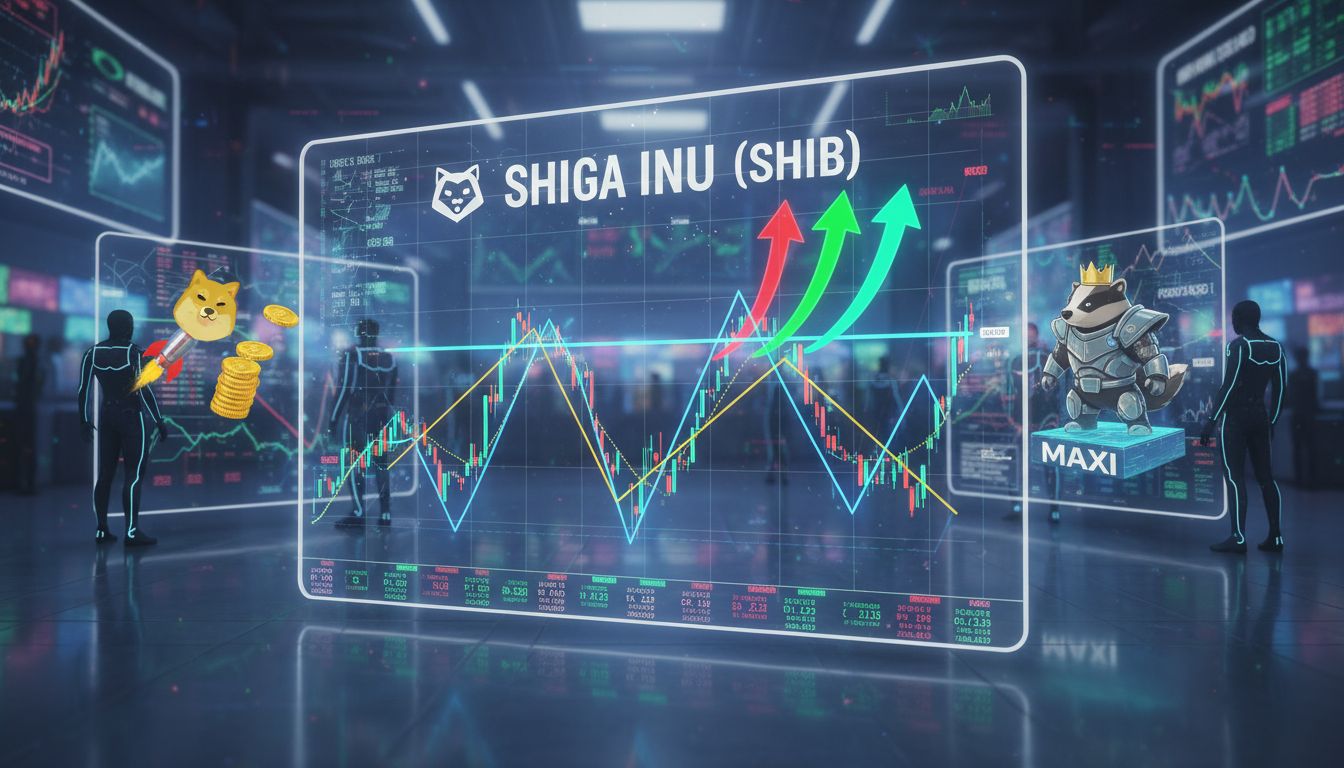 시바이누(SHIB), ‘역헤드앤숄더’ 형성…최대 320% 상승 전망도