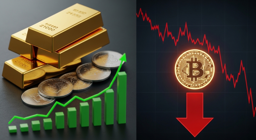  금 5,600달러·은 122달러 '사상 최고'… 비트코인만 -7.8% 급락한 이유는