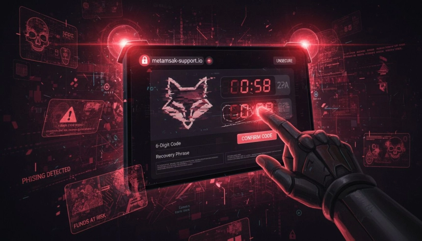 메타마스크 노린 2FA 피싱 기승…시드 프레이즈 탈취 정교화