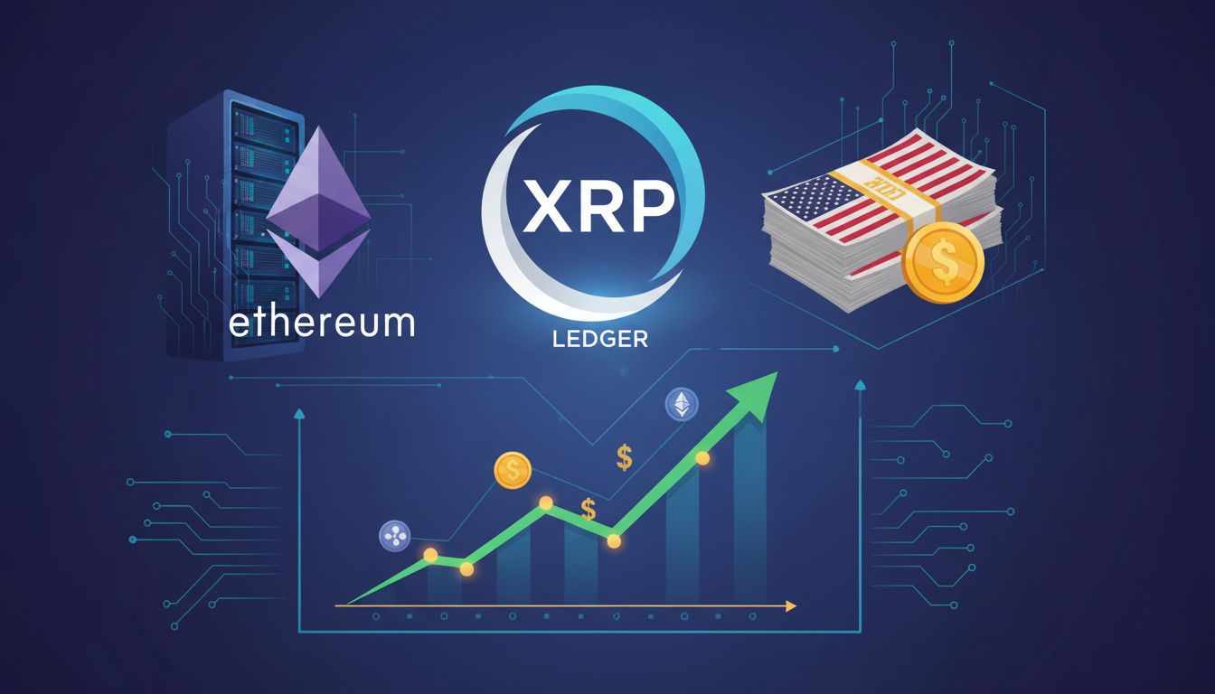 10억 달러 돌파한 XRPL…이더리움 시총과는 '239조 원' 격차