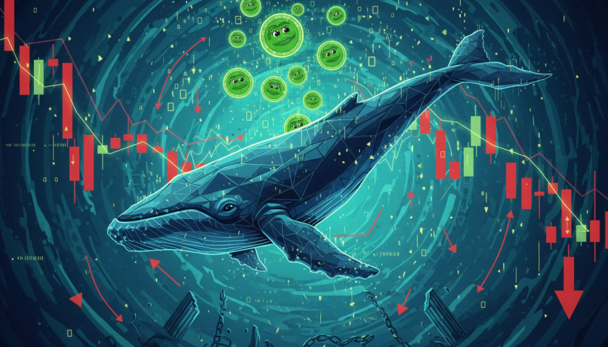  PEPE 고래, 약 7억 원 '손절'... 밈코인 열기 속 대형 투자자 이탈