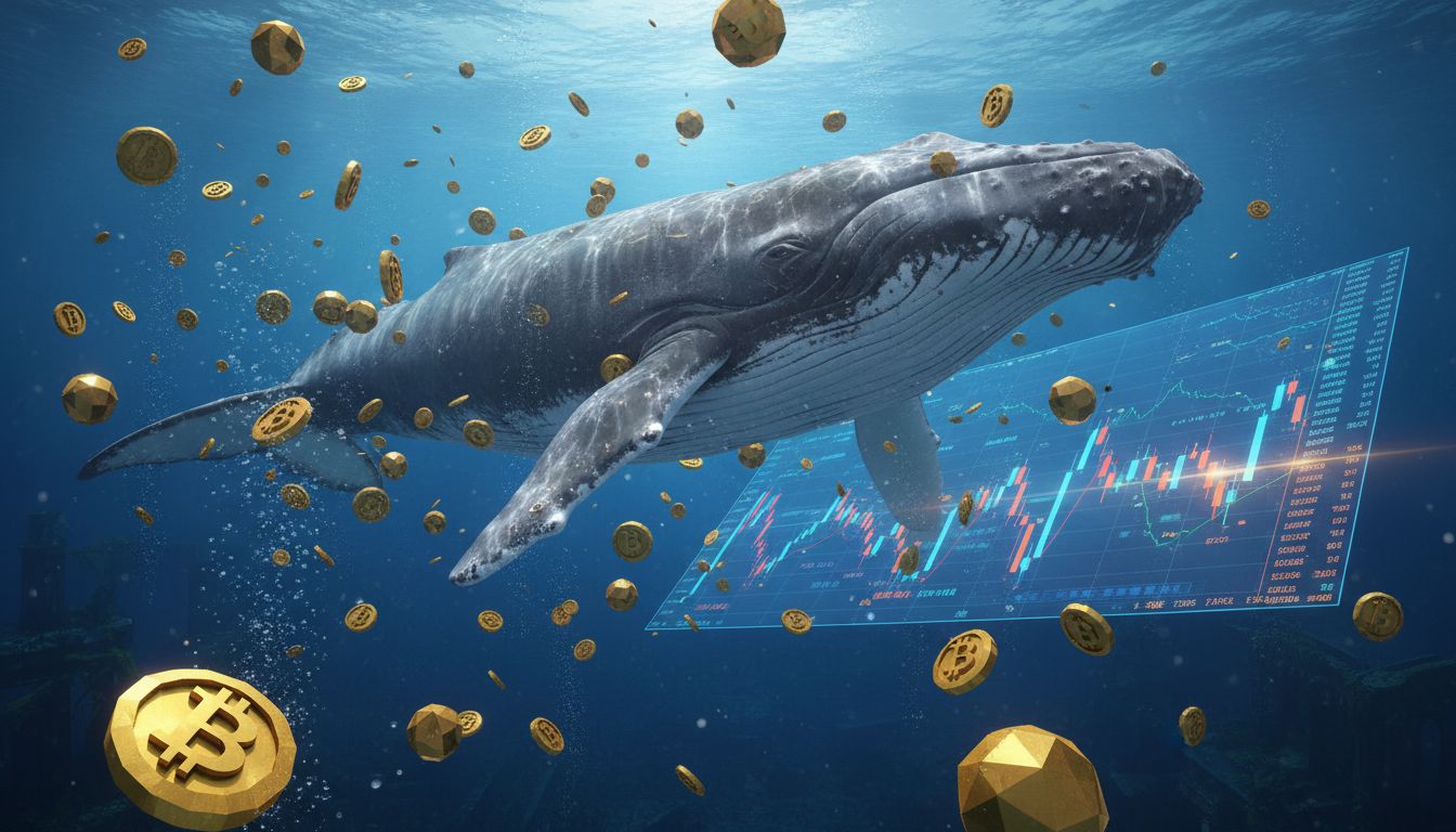 한 달간 15만 BTC 쓸어담은 고래들… 가격 하락 속 '스마트 머니' 귀환
