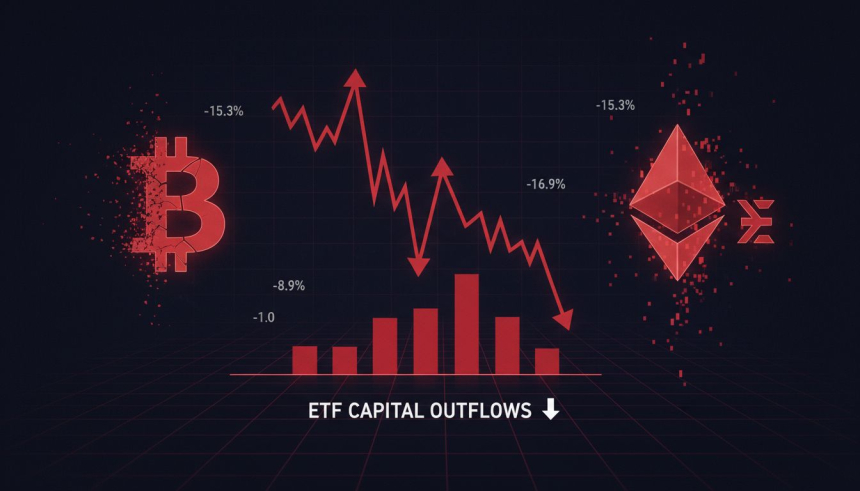 비트코인·이더리움 약세 속 ETF 자금 유출 확대…2026년 첫 거래, 불안한 출발
