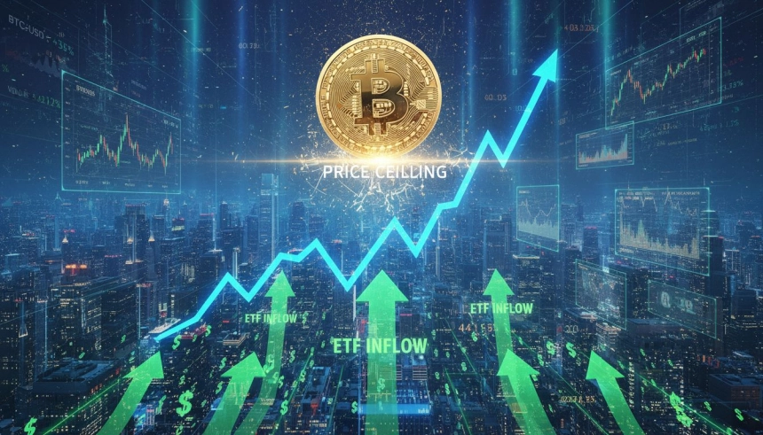 비트코인($BTC) 9.4만 달러 돌파…ETF 자금 6.8조 원 유입, 숏 청산 4.2억 달러