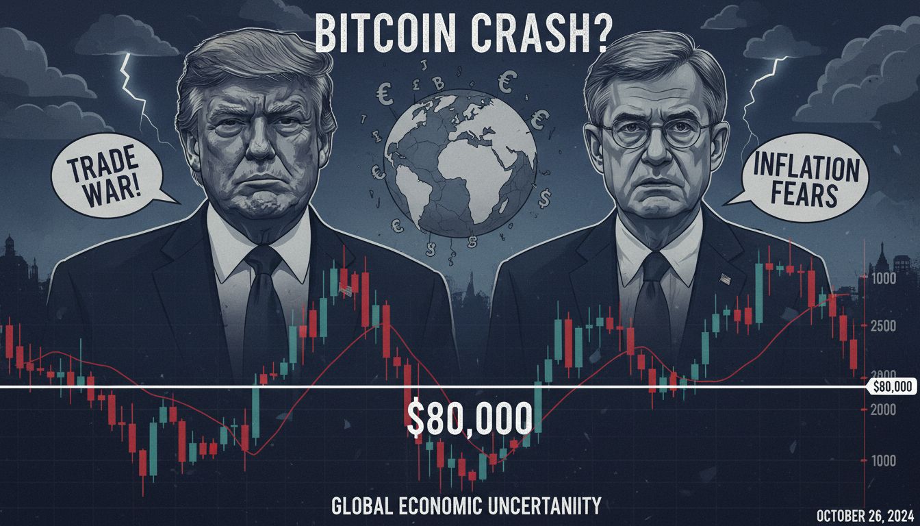 8만 달러 '붕괴 기로'… 비트코인, 기술·정책 공포에 흔들리나