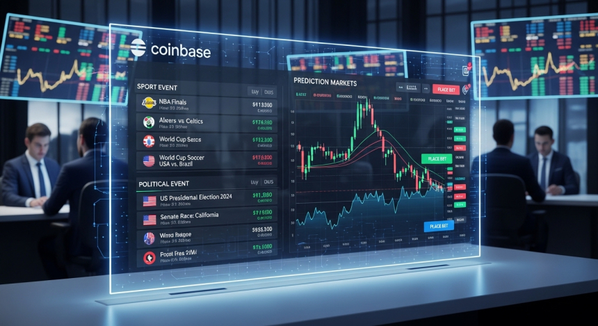  코인베이스, 미국 전역서 예측 시장 개시…정치·스포츠 실시간 거래로 확장