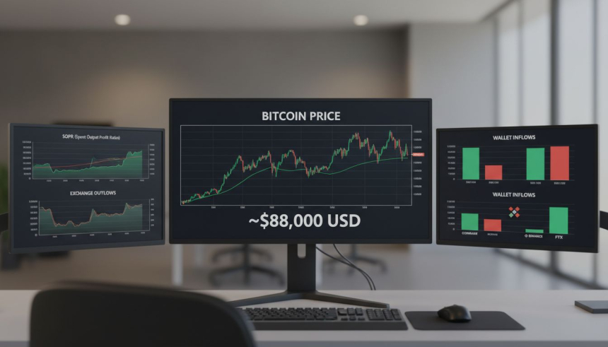  비트코인($BTC) 8만 8,000달러 박스권… 축적세 이어지며 거래소 유출 증가