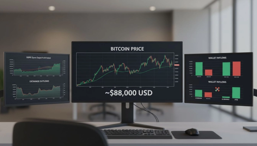 비트코인($BTC) 8만 8,000달러 박스권… 축적세 이어지며 거래소 유출 증가