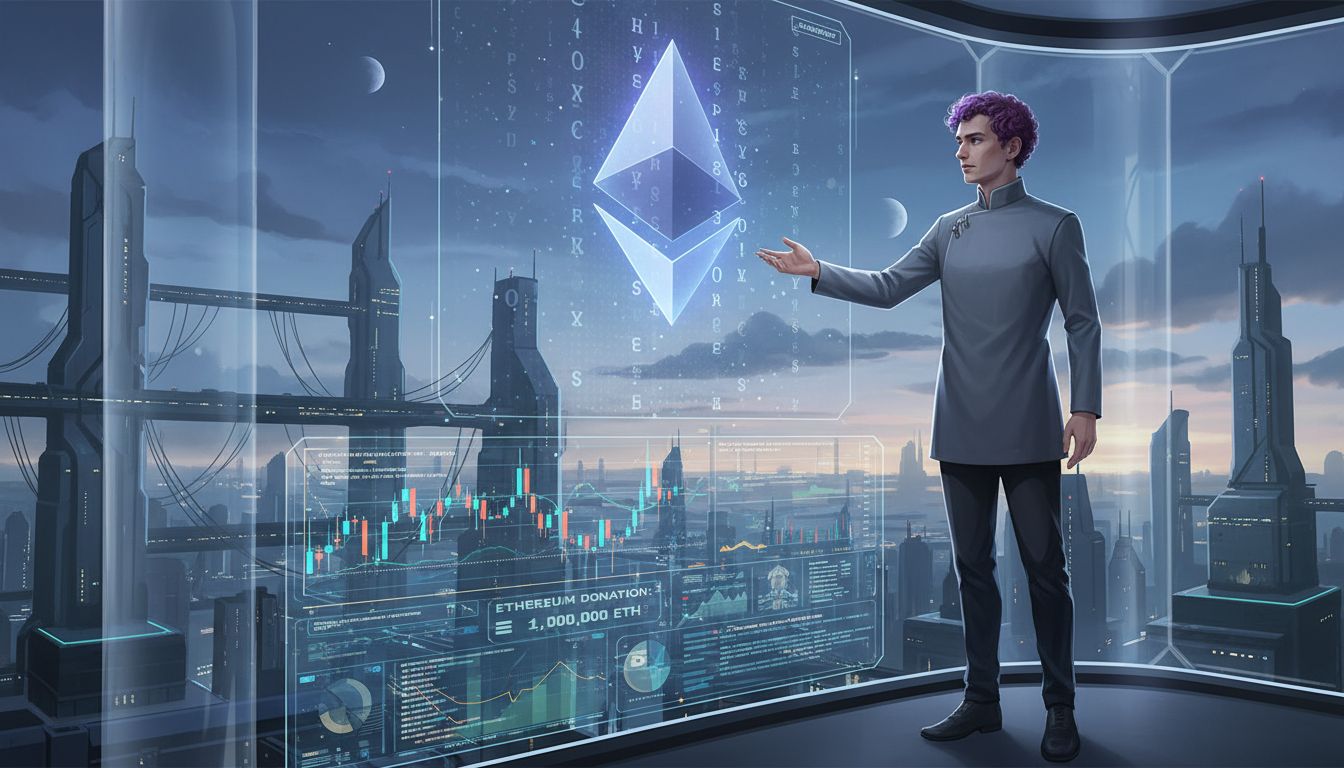 660억 원 기부…비탈릭 부테린, 이더리움 생태계 '긴축 모드' 돌입