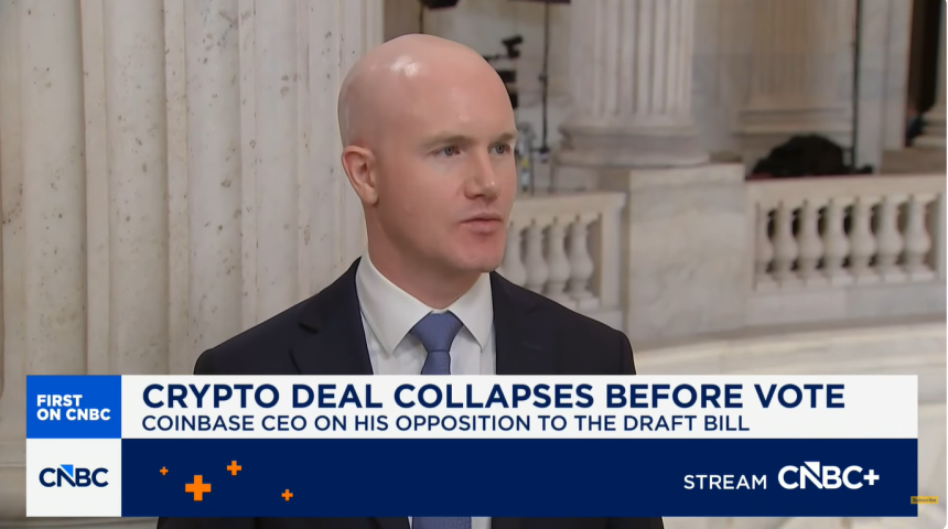 코인베이스 CEO “클래리티 법안, 은행 살리고 소비자만 손해”
