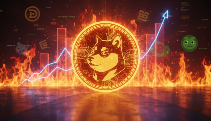  시바이누(SHIB) 8% 급등…버닝 강화+밈 코인 랠리에 상승 동참