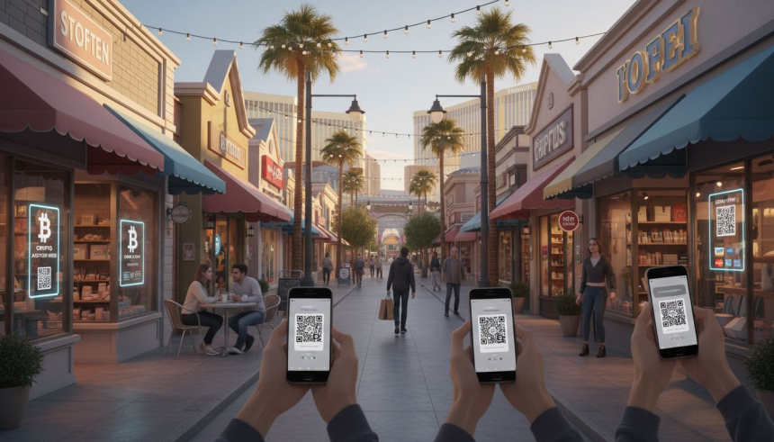  비트코인($BTC) 결제, 라스베이거스 소매업계 확산…신용카드 수수료 대체 수단으로 부상