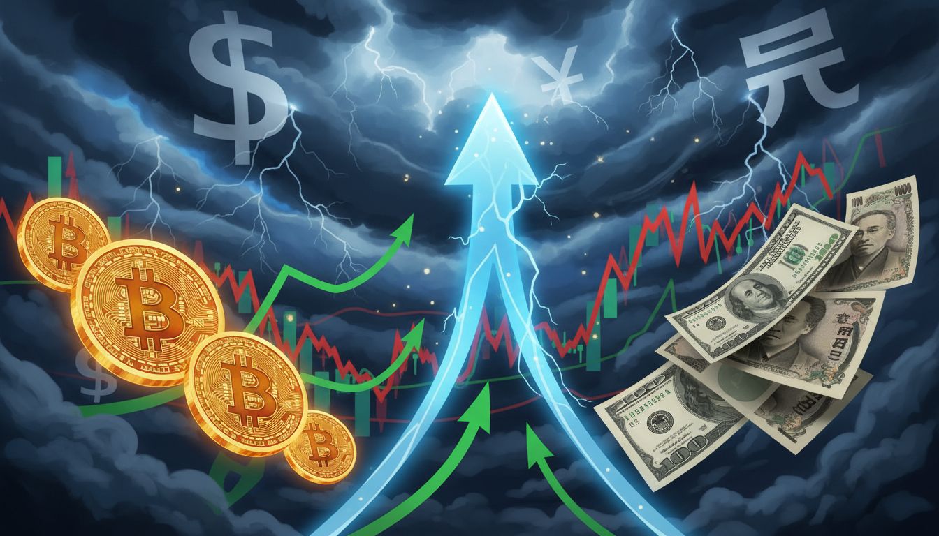 비트코인($BTC), 달러 약세-엔화 개입설에 주목…외환시장 움직임이 변수로 부상