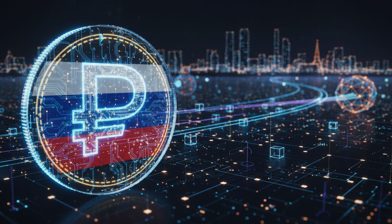 루블 연동 스테이블코인 A7A5, 거래액 1000억 달러 돌파…제재 회피 수단 논란 여전