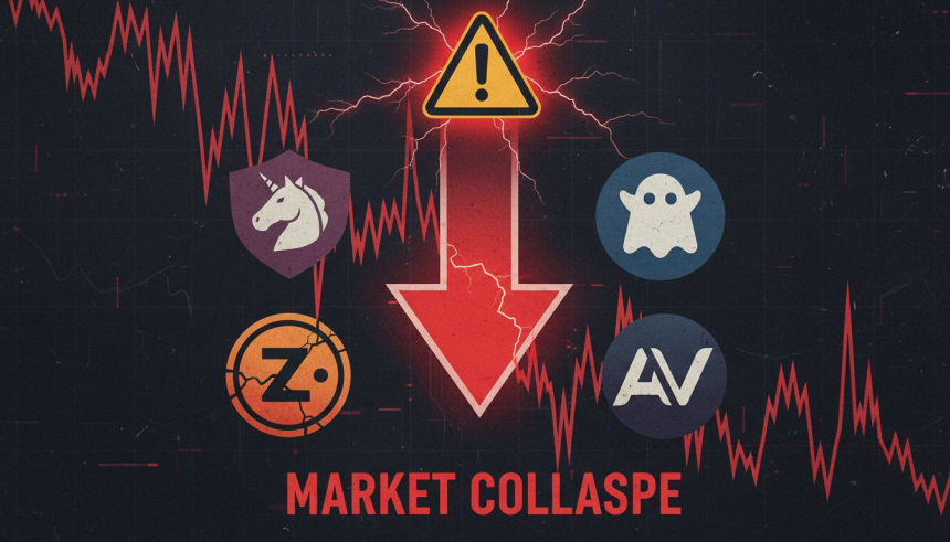  하루 새 289조 원 증발…알트코인 5종, 낙폭 '비트코인보다 더 컸다'