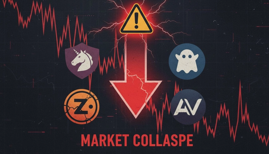 하루 새 289조 원 증발…알트코인 5종, 낙폭 '비트코인보다 더 컸다'
