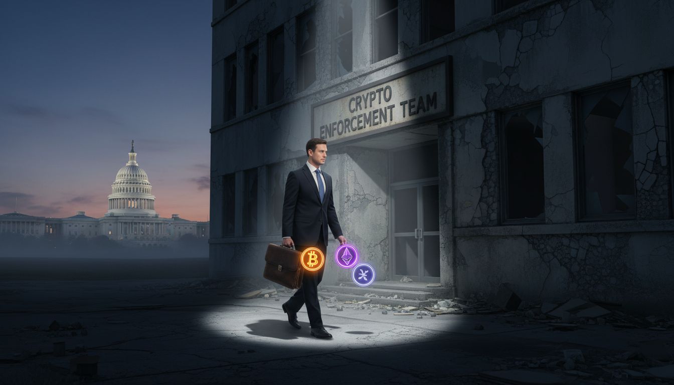 6억 원대 암호화폐 보유 뒤… 트럼프 정부, 전담 단속팀 '해산' 논란