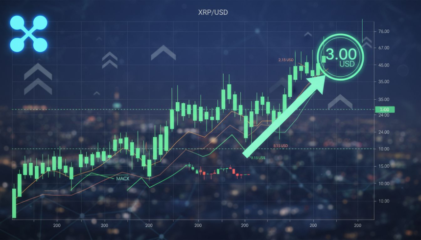  XRP, 14개월간 2달러 지지선 구축…3달러 돌파 여부 주목