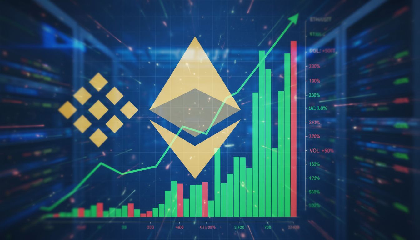 이더리움 선물 거래량 급증…바이낸스서 32조 원 돌파, 연중 최고치 경신