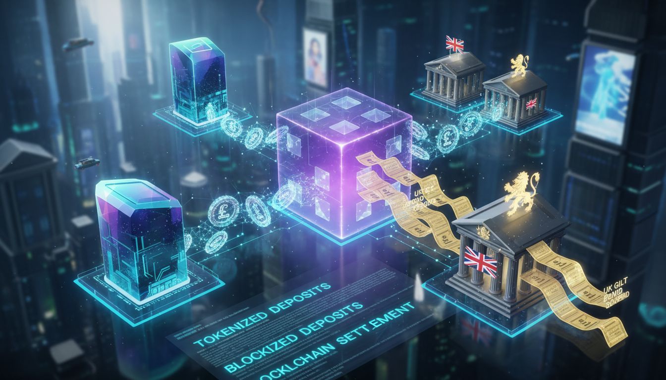 로이드은행, 토큰화 예금으로 국채 첫 거래…英 디지털 금융 전환 신호탄