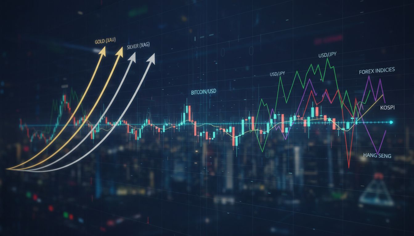 3조 800억 달러 시총…비트코인, 1억 2,600만 원 박스권 '정체'